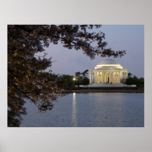 Jefferson Memorial Print Poster
