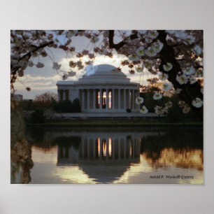 Jefferson Memorial Print Poster