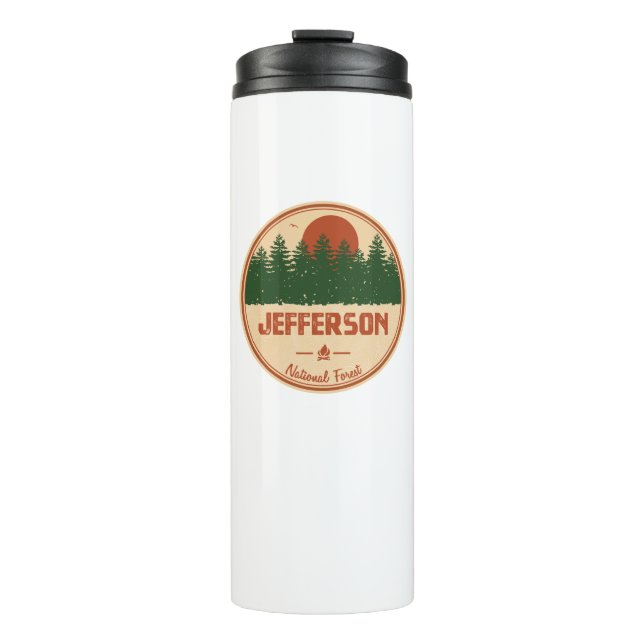 Jefferson National Forest Thermosbecher (Vorderseite)