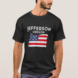 Jefferson Oregon USA Staat America Travel Oregonia T-Shirt