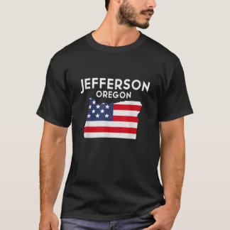 Jefferson Oregon USA Staat America Travel Oregonia T-Shirt