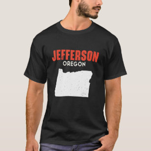 Jefferson Oregon USA Staat America Travel Oregonia T-Shirt