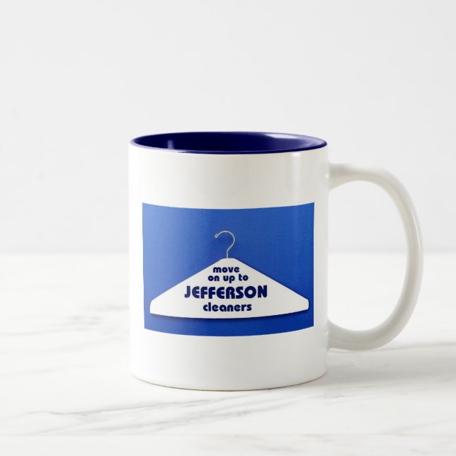 Jefferson-Reiniger Zweifarbige Tasse (Rechts)