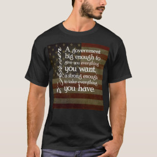 Jefferson: Vorsicht vor der großen Regierung T-Shirt
