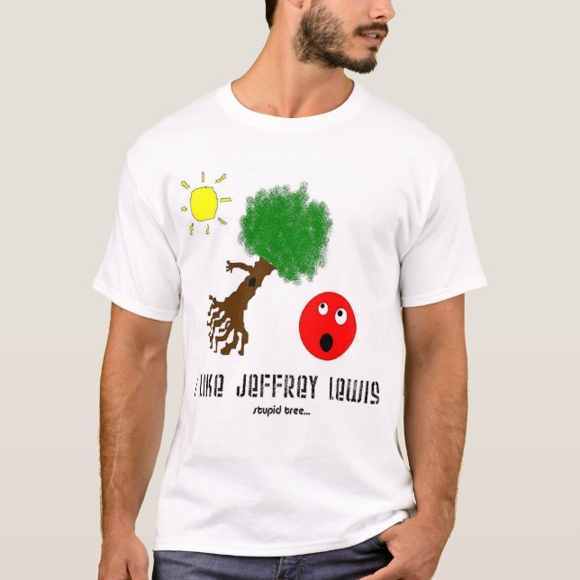Jeffrey Lewis T-Shirt (Vorderseite)
