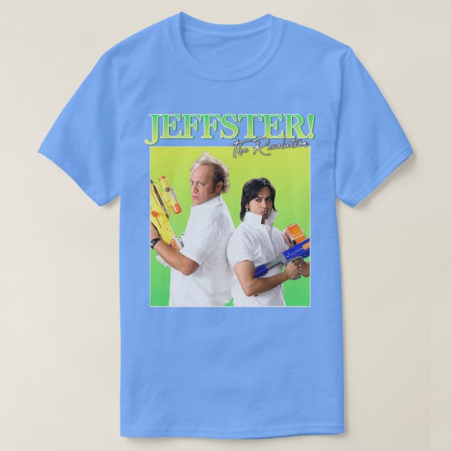 Jeffster VintageRetro Design T-Shirt (Design vorne)