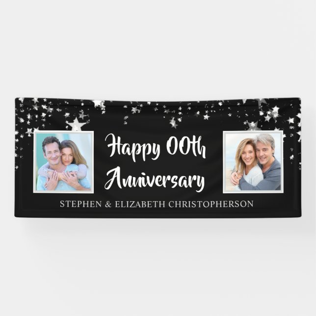 Jegliche Black & Silver Then & Now Fotos Banner (Horizontal)