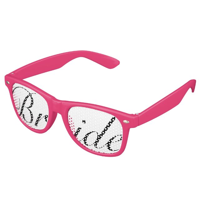 Jegliche Farbbride-Party-Brille Partybrille (Schrägansicht)