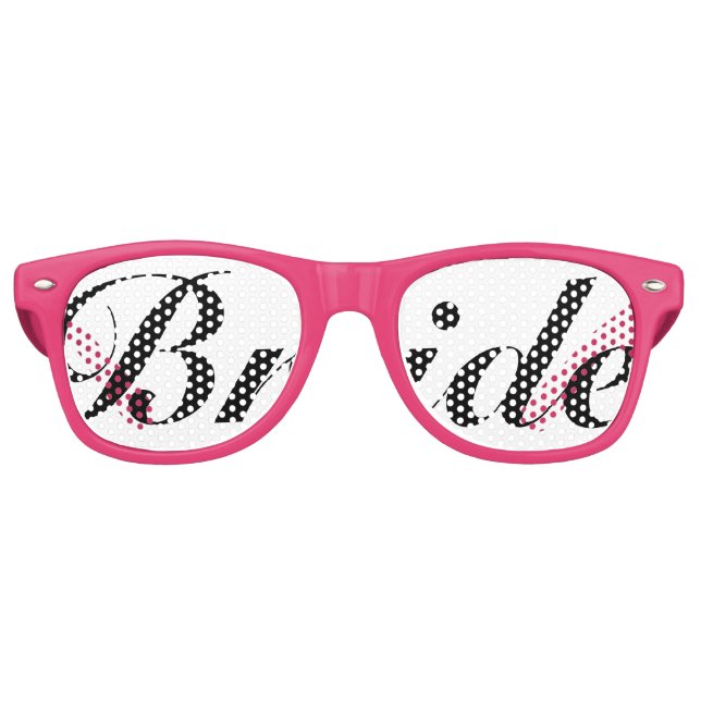Jegliche Farbbride-Party-Brille Partybrille (Vorderseite)