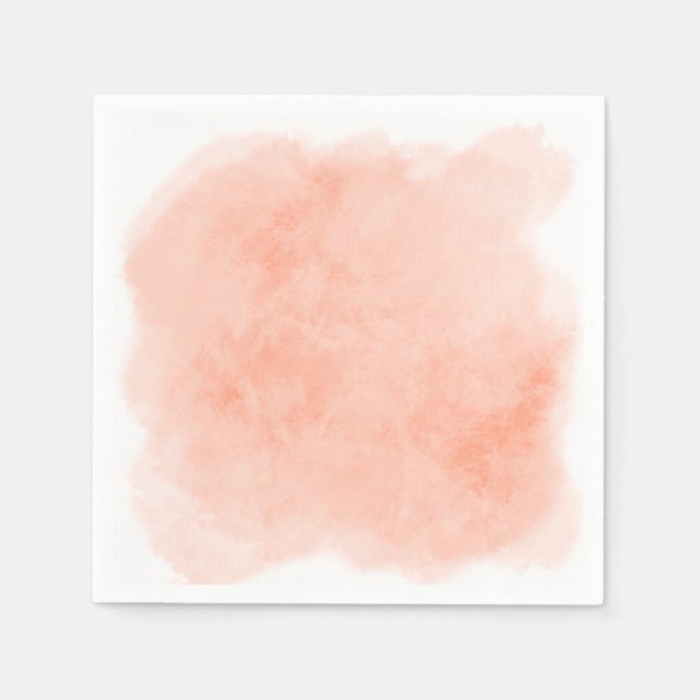 Jegliche Farbhintergrund-Aquarellfarbe Serviette (Vorderseite)