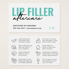 Jegliche farbige, moderne Mini-Lip-Filler-Aftercar