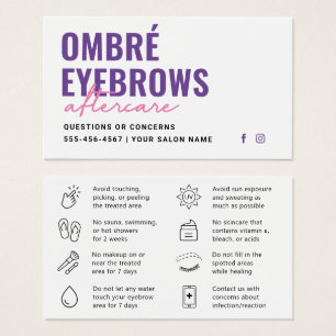 Jegliche farbliche Ombre Pulver Brows Aftercare-Ra