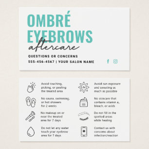 Jegliche farbliche Ombre Pulver Brows Aftercare-Ra