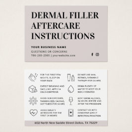 Jegliche farbrosa, dermale Filler-Aftercare-Ratenk