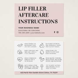 Jegliche farbrosa Lippenflasche Botox Aftercare-Ka
