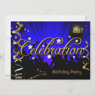 Jegliche Geburtstagsfeier Teens oder Erwachsene Einladung