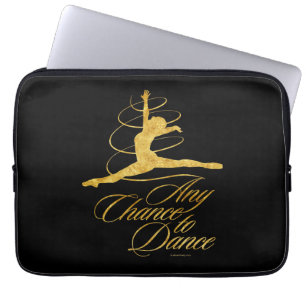 Jegliche Tanzchance (Gold) Laptopschutzhülle