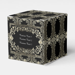 Jeglicher Fall Gold Frame Cube Geschenkschachtel