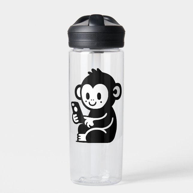 Jeglicher Farbmonkey Trinkflasche (Vorderseite)