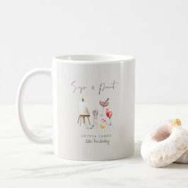 Jeglicher Geburtstag Kaffeetasse
