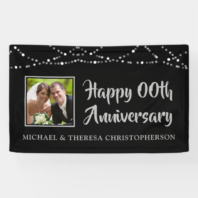 Jegliches Jubiläum-Foto Banner (Horizontal)