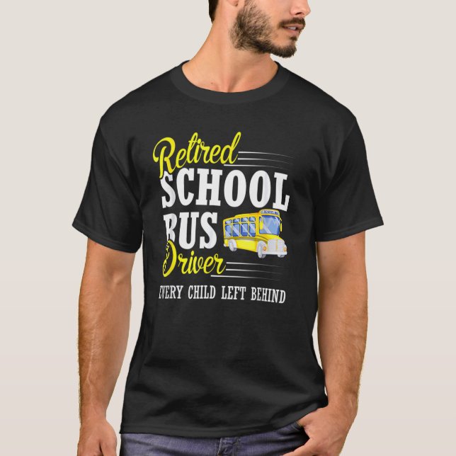 Jegliches Kind, das hinter dem Schulbusfahrer Verl T-Shirt (Vorderseite)