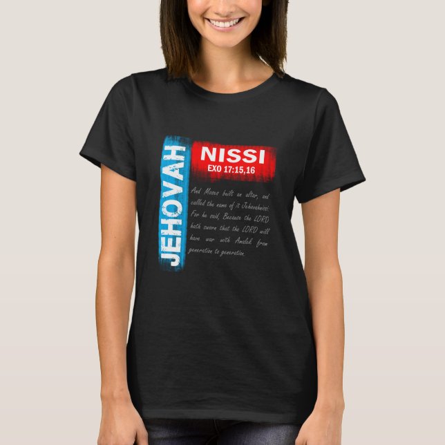 Jehovah Nissi T-Shirt (Vorderseite)
