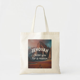 Jehovah wählt Sie aus einem Grund aus JW Tragetasche
