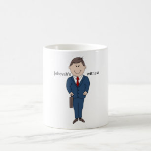 Jehovahs Zeuge mit Titel Kaffeetasse