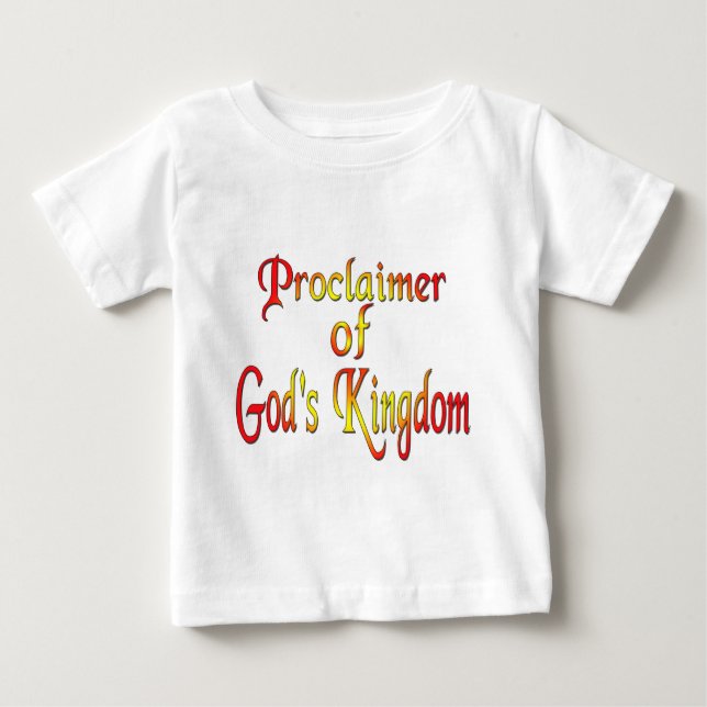 Jehovas Zeuge Baby T-shirt (Vorderseite)