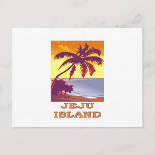 Jeju Island, Südkorea Postkarte