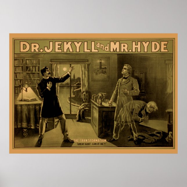 Jekyll & Hyde - Poster Théâtre (Devant)