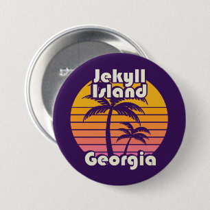 Jekyll Island Beach Georgia Button