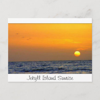 Jekyll Island Sunrise Postkarte