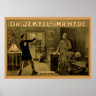 Jekyll u. Hyde - Theater-Plakat Poster