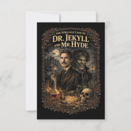Jekyll und Hyde Dankeskarte