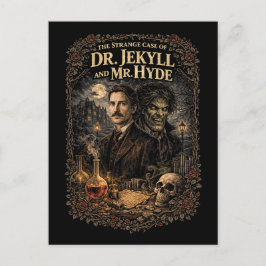 Jekyll und Hyde Postkarte