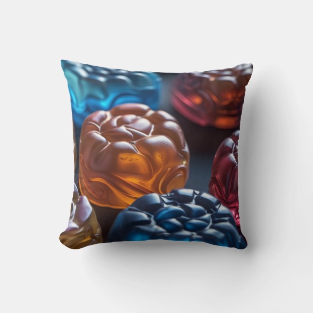 Jellied Candy Fun Kissen (Vorderseite)
