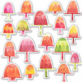 Jellies Dessert Aufkleber