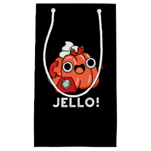 Jello Funny Jello on Phone Puck Dark BG Kleine Geschenktüte