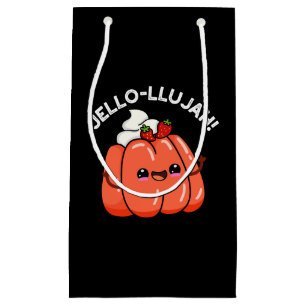 Jello-llujah Funny Jello Food Pun Dark BG Kleine Geschenktüte