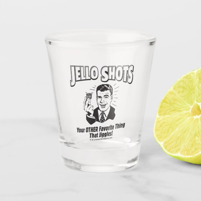 Jello Shots: Andere Lieblingssache Schnapsglas (Vorderseite)