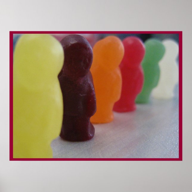Jelly Babys auf Parade - Poster (Vorne)