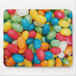 Jelly Bean Candies Colorful Mousepad