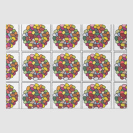 Jelly Bean Colorful Jelly Bean Seidenpapier