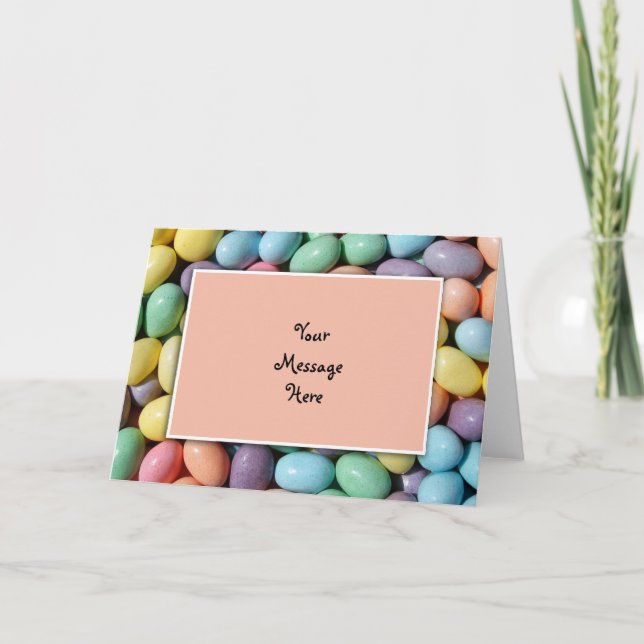 Jelly Bean Einladungsvorlage Karte (Vorderseite)
