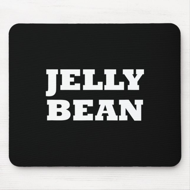 Jelly Bean Halloween Easy Costume Niedlich Fun Par Mousepad (Vorne)