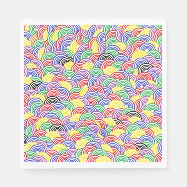 Jelly Bean Napkin Serviette (Vorderseite)