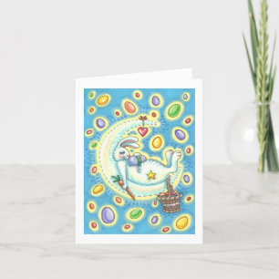 JELLY BEAN RÊVES EASTER BUNNY CARTE DE REMARQUE Vi