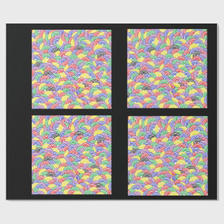 Jelly Bean Wrapping Papper Geschenkpapier